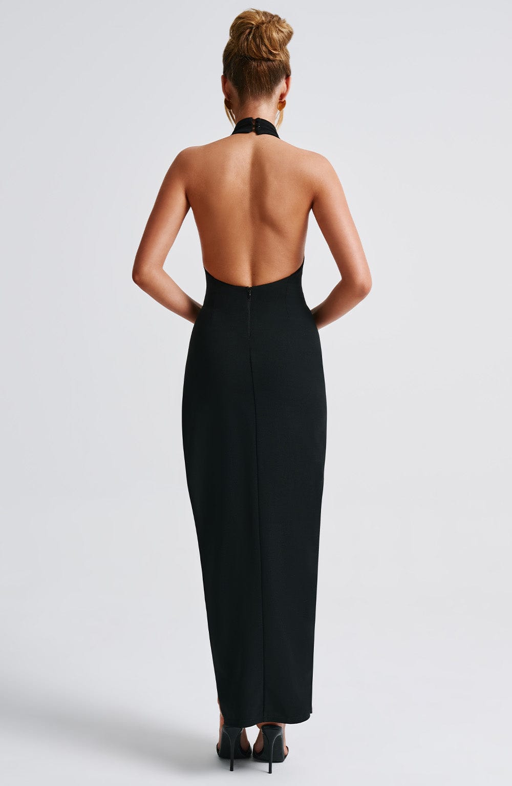 Adaliah Maxi Dress in Black