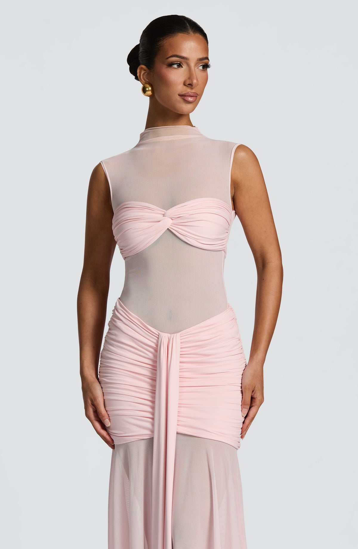 Adina Rose Top in Blush