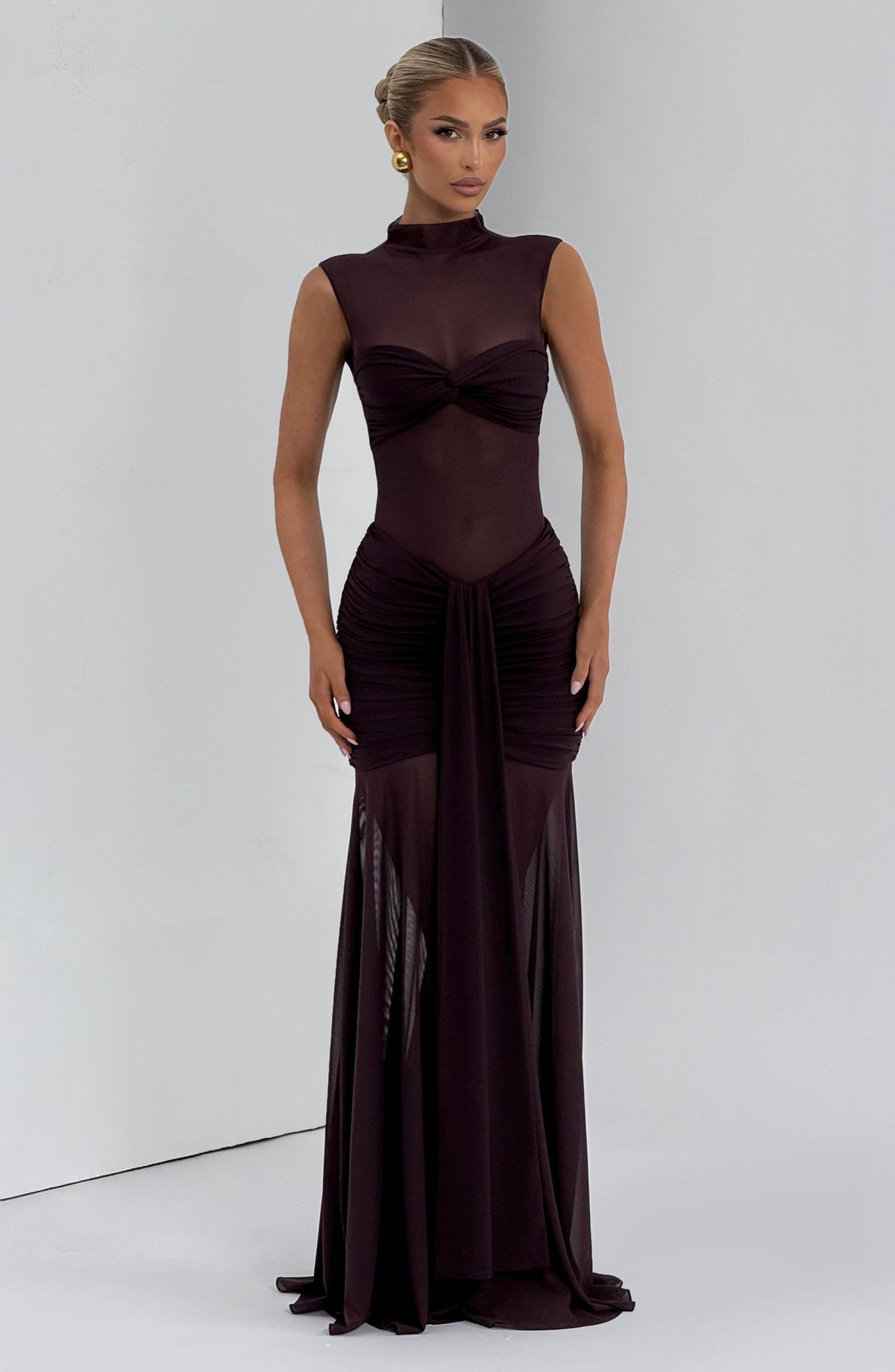 Adina Rose Top in Plum