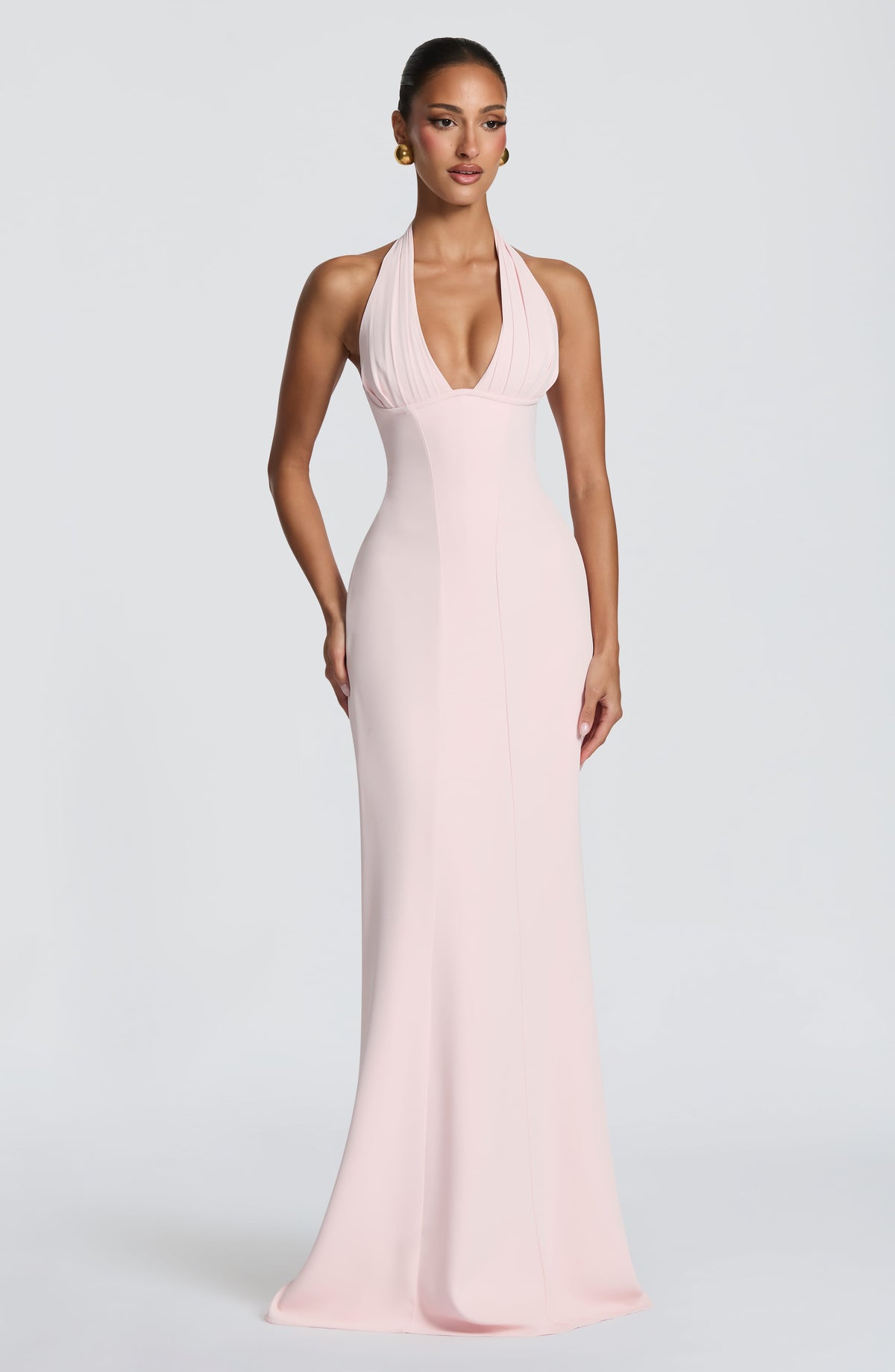 Adorabelle Maxi Dress in Blush