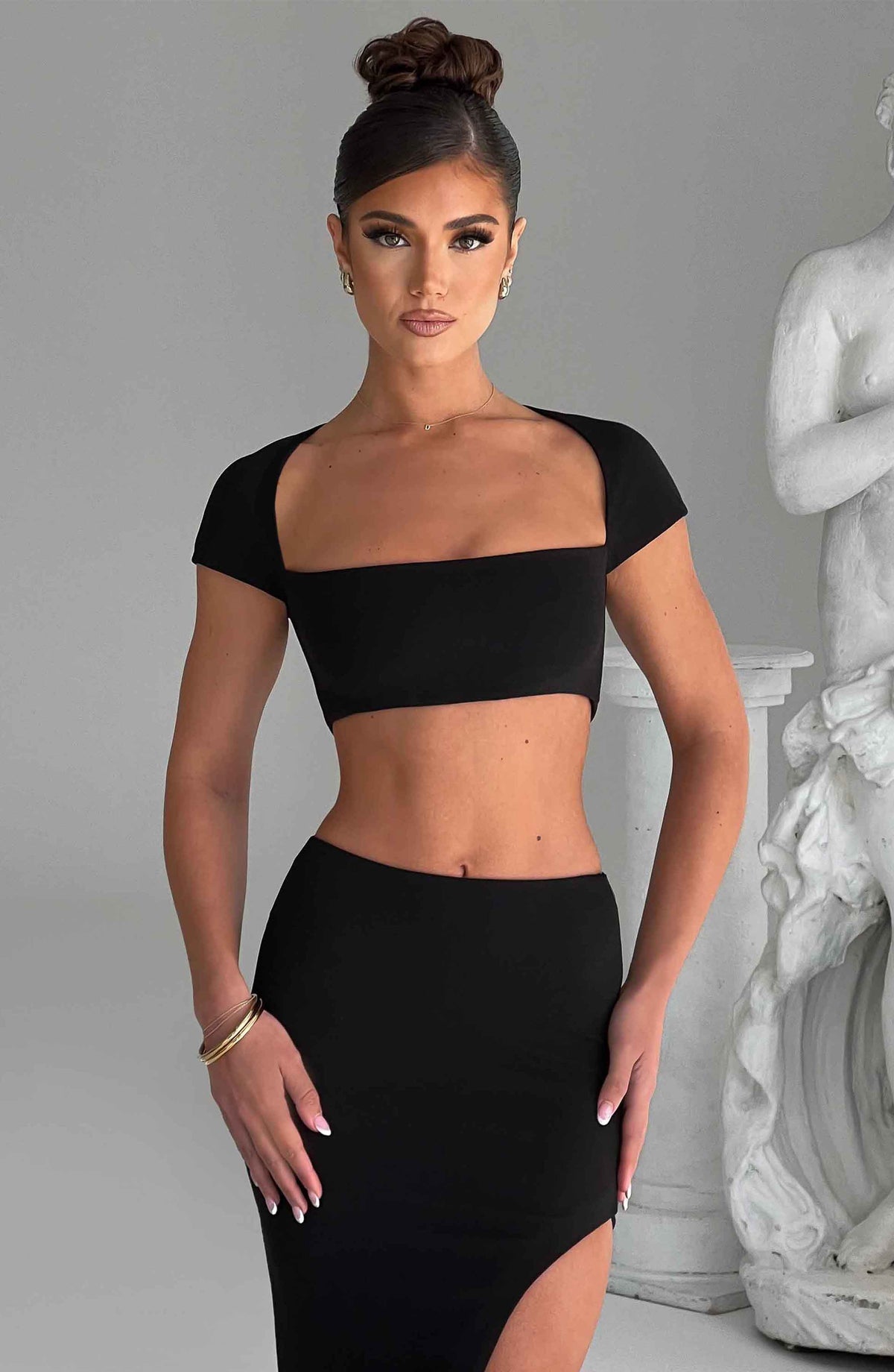 Adornia Top in Black