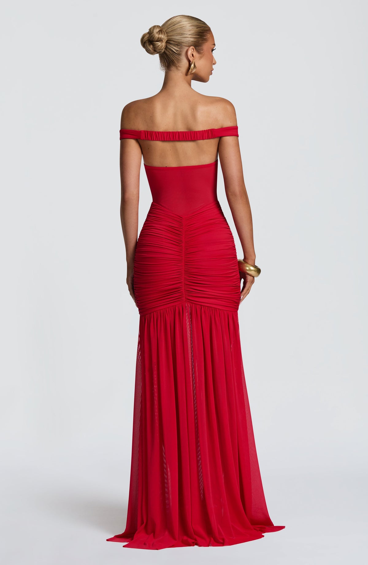 Alaya Maxi Dress in Red