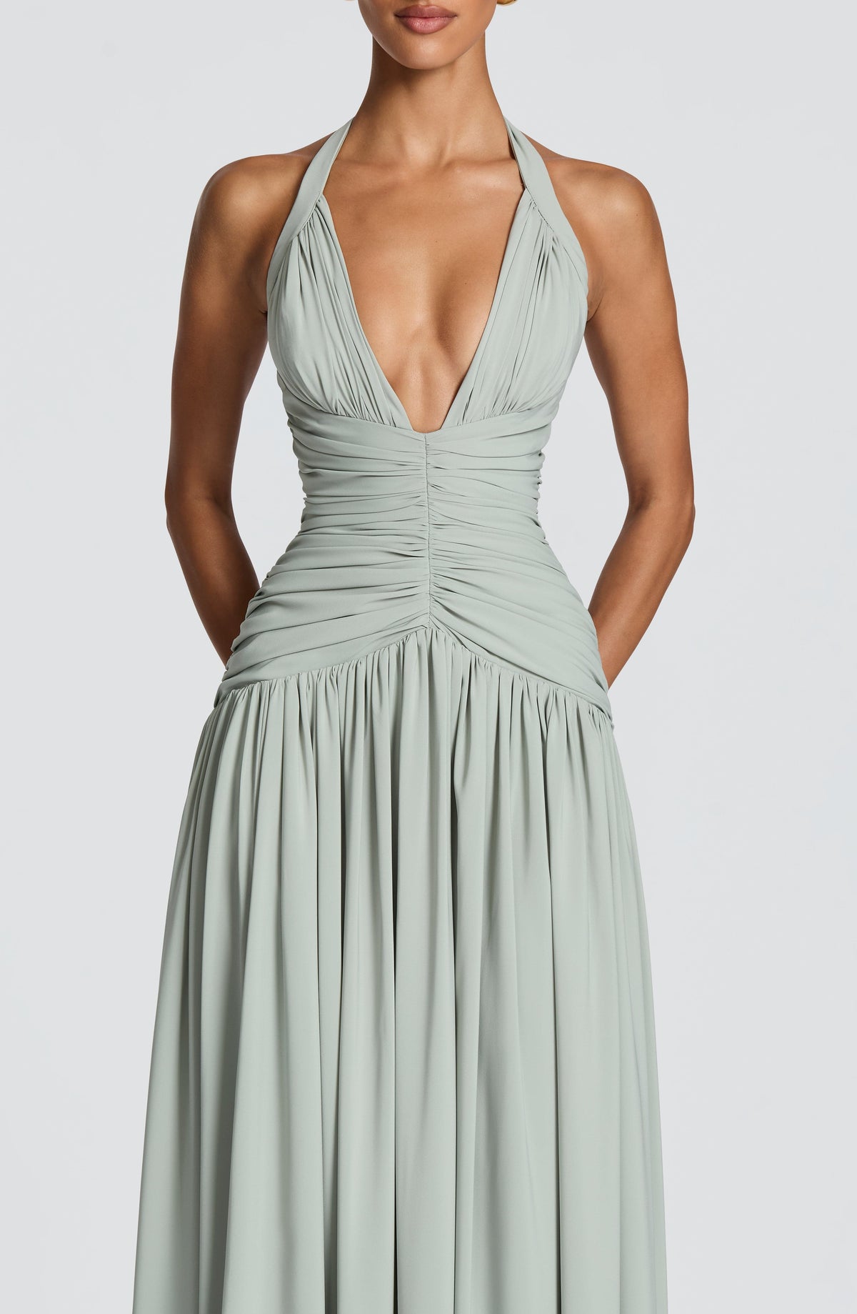 Amara Maxi Dress in Sage