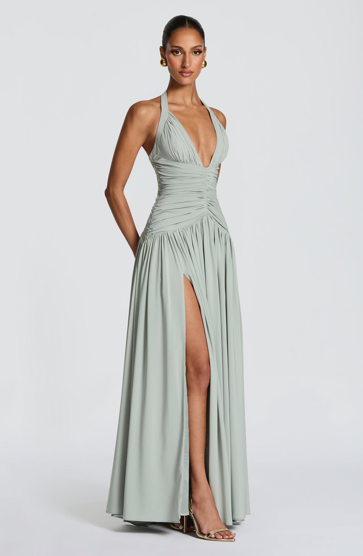 Amara Maxi Dress in Sage
