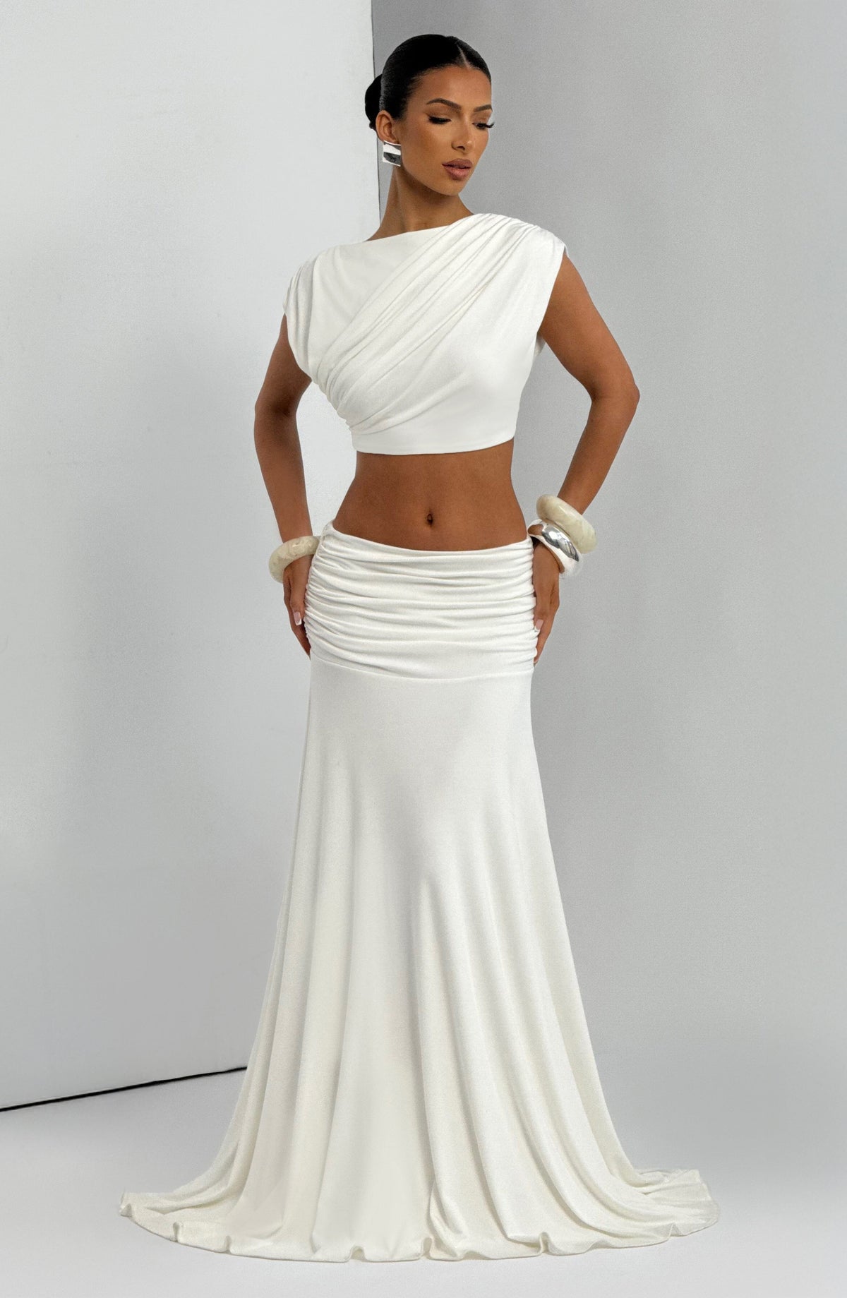 Amora Top in Ivory