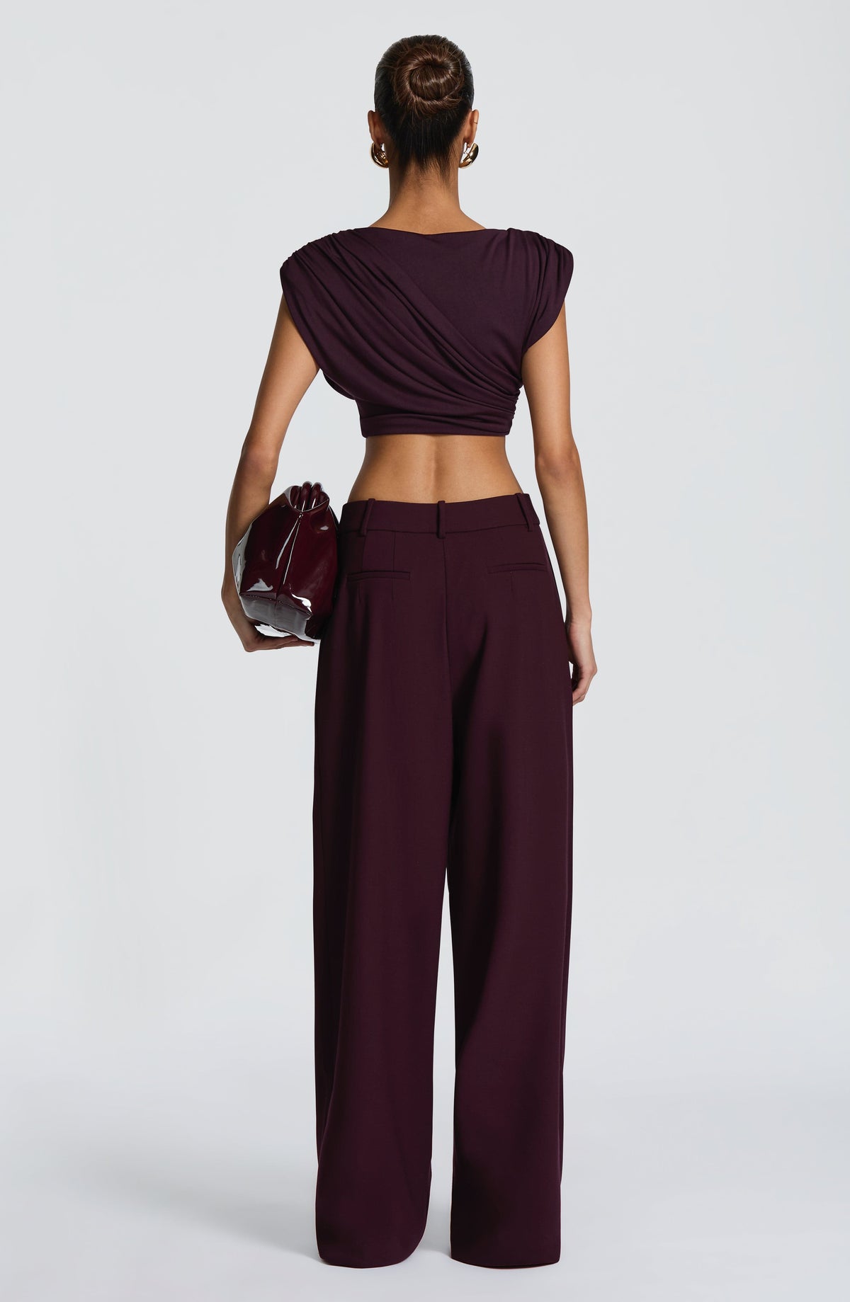 Amora Top in Plum