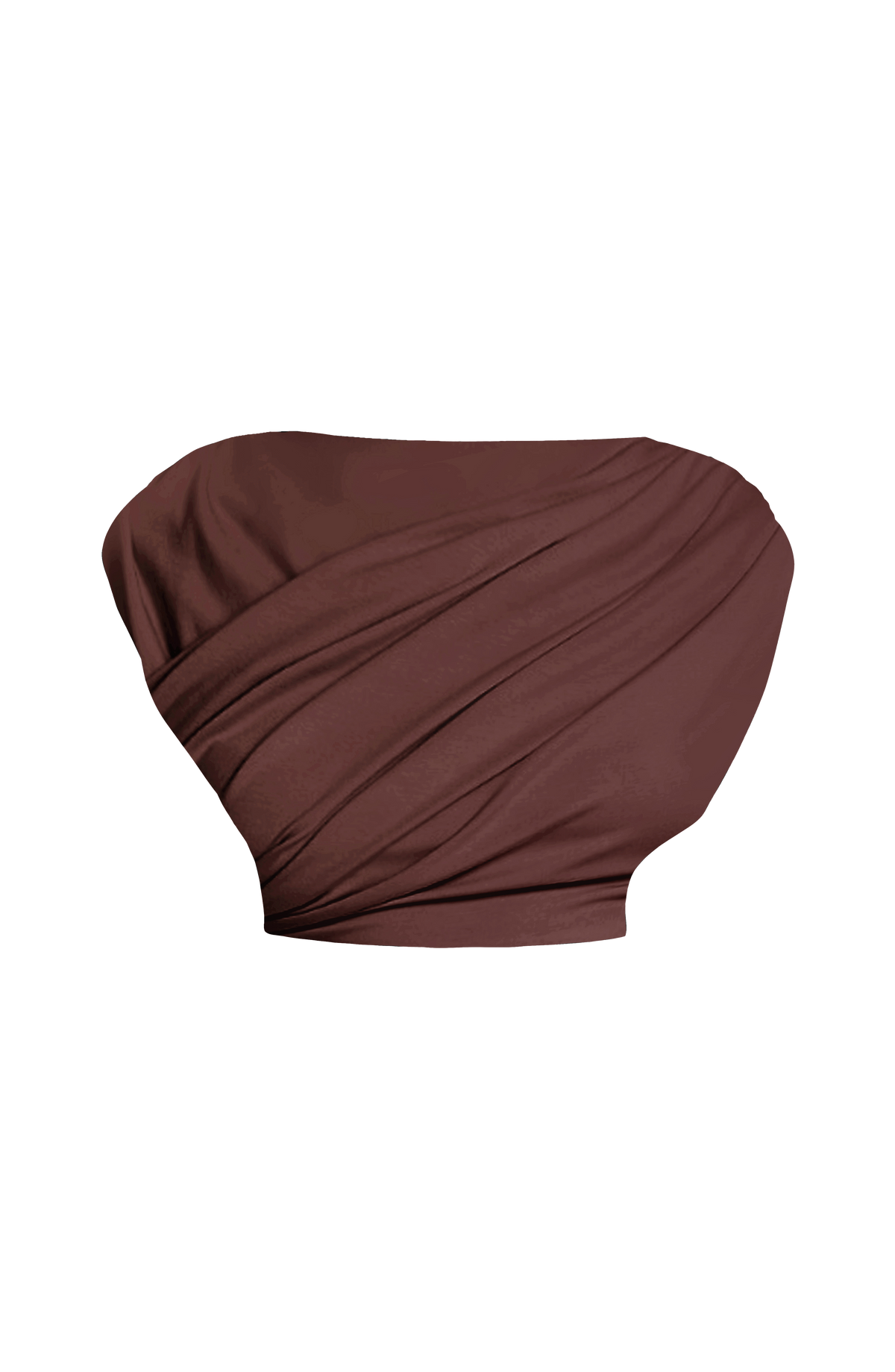Amora Top in Plum Brown