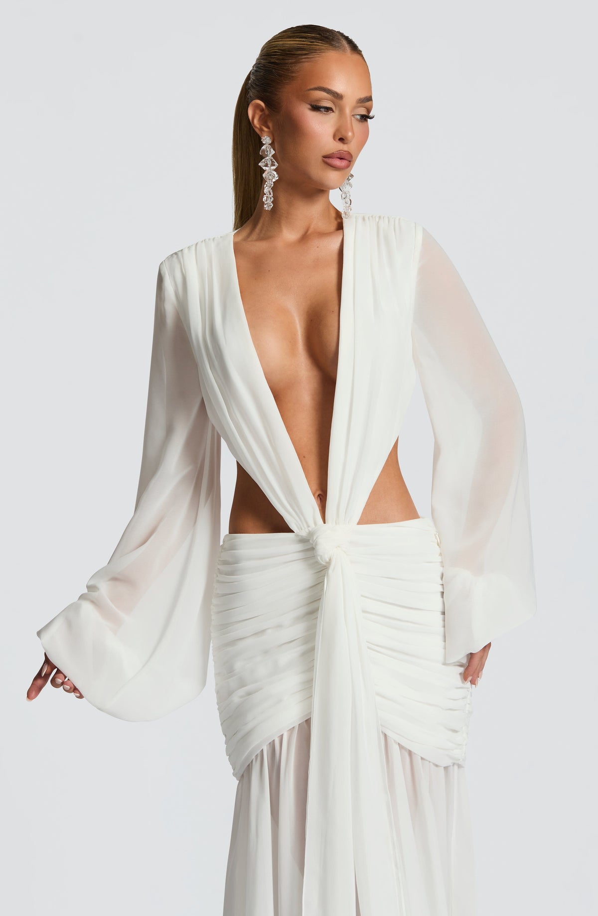 Andreia Maxi Dress in Ivory