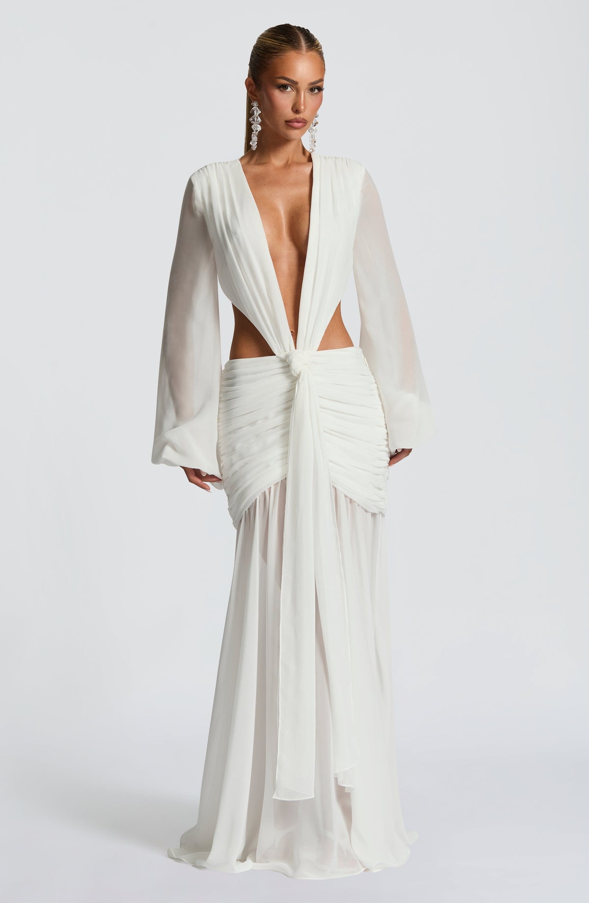 Andreia Maxi Dress in Ivory