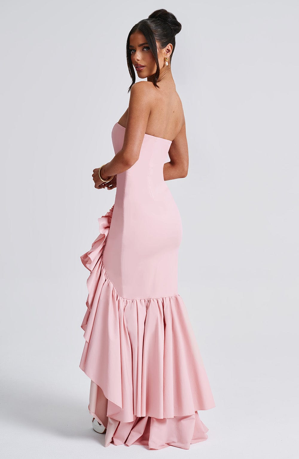 Angelique Maxi Dress in Blush