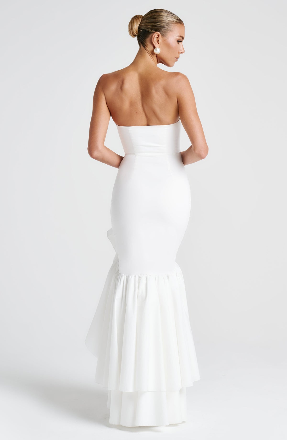Angelique Maxi Dress in Ivory