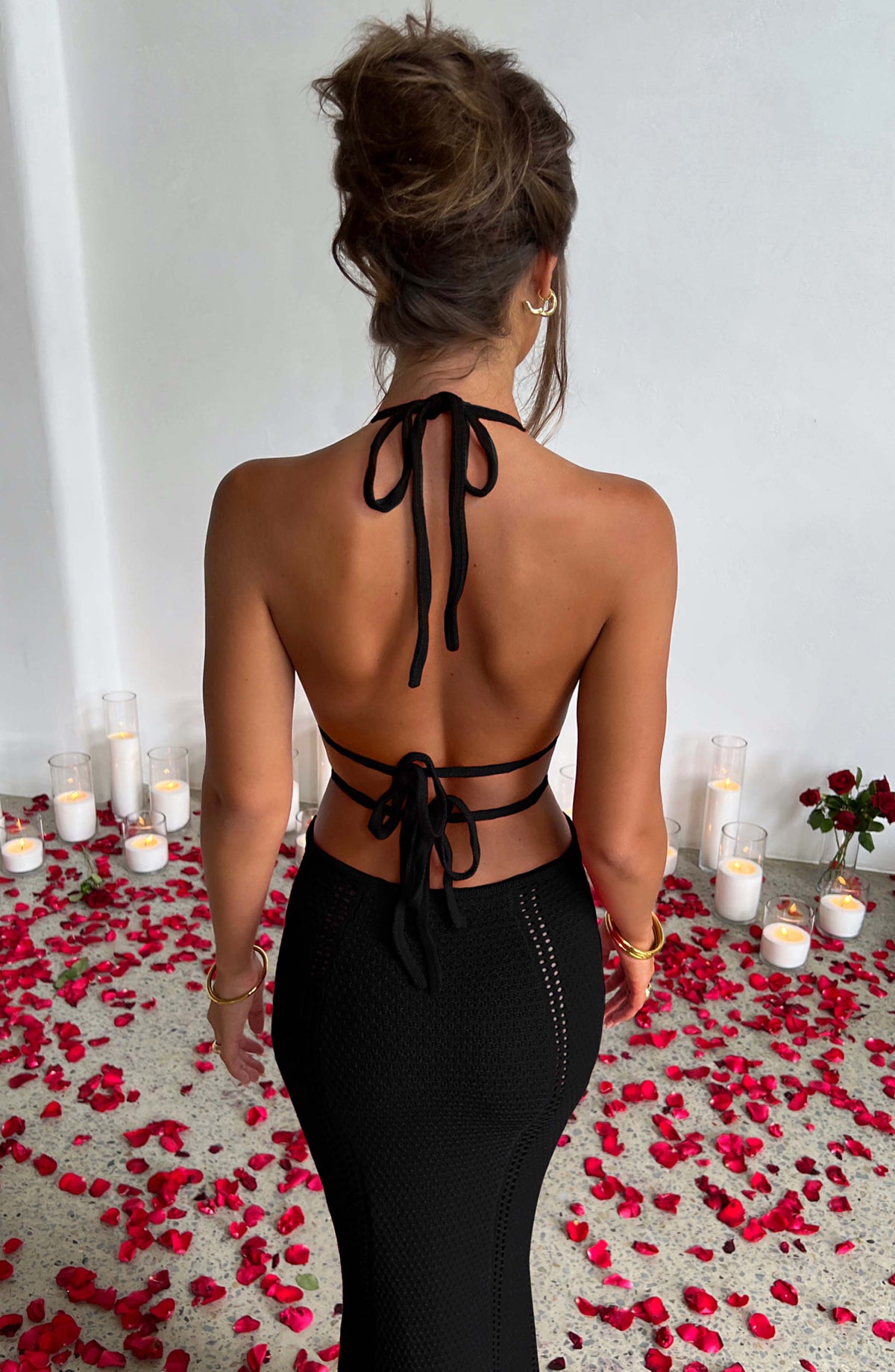 Arden Maxi Dress in Black