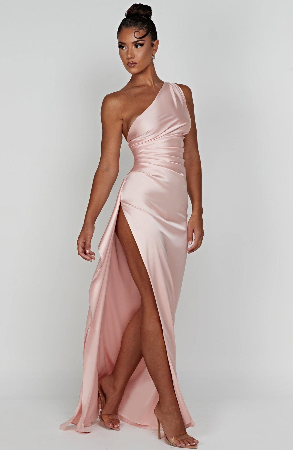 Ariel Maxi Dress in Blush