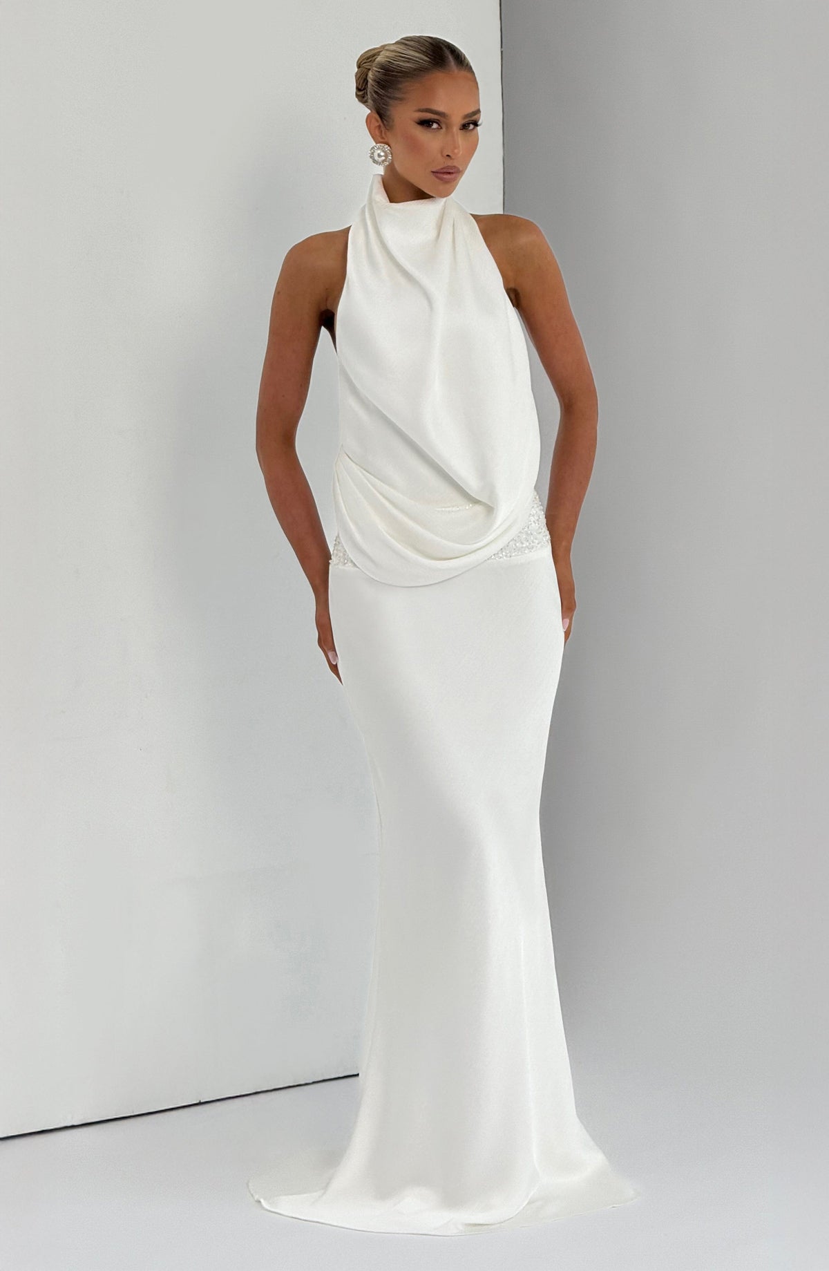 Armelle Maxi Dress in Ivory