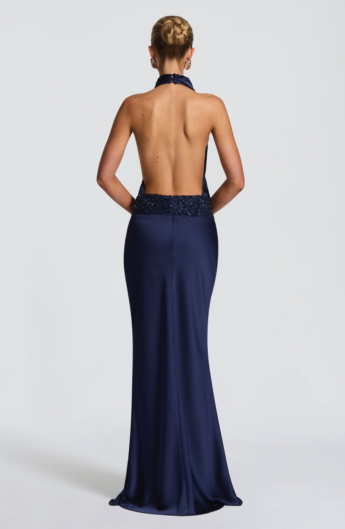 Armelle Maxi Dress in Navy