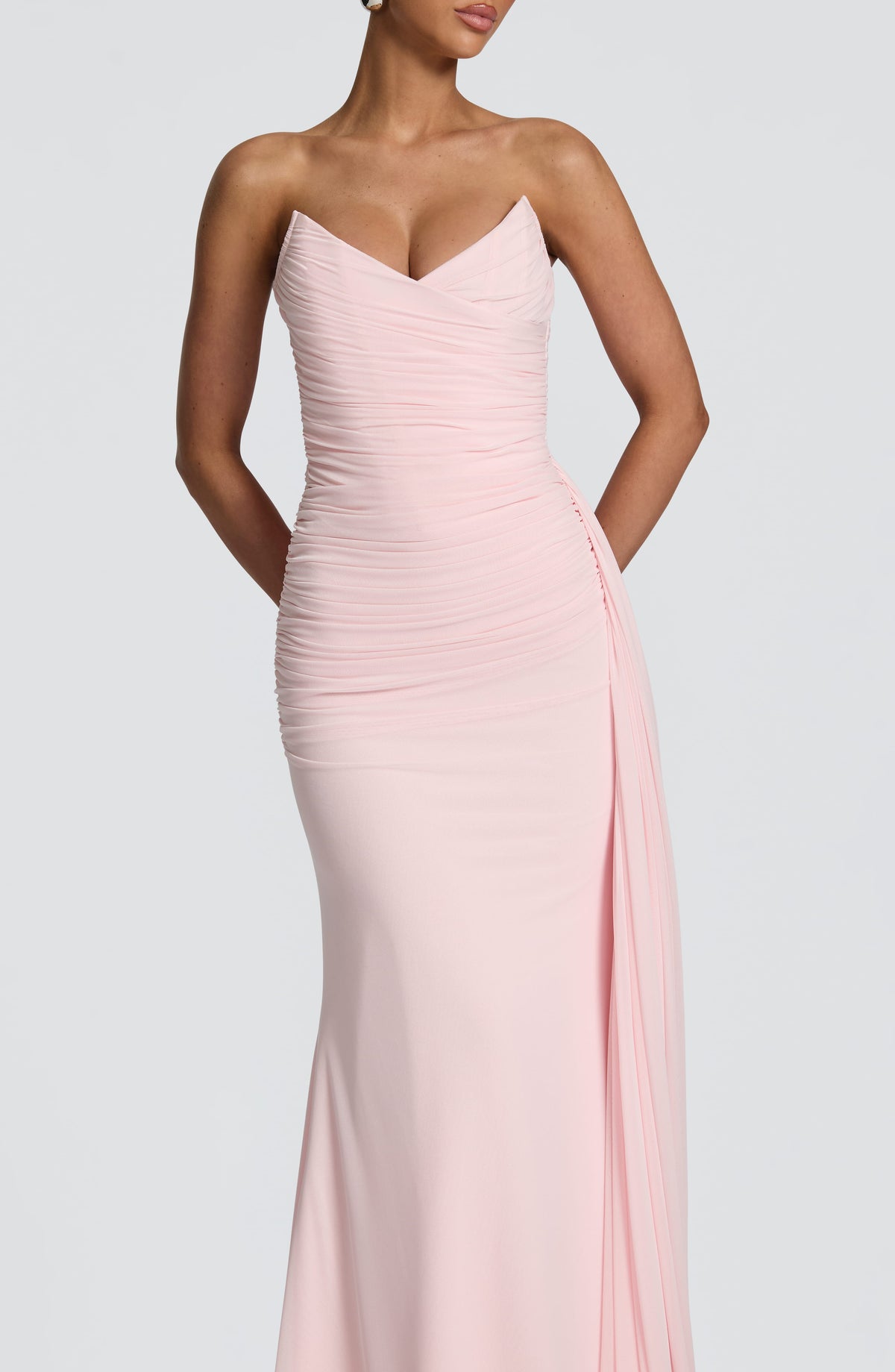 Ashira Maxi Dress in Blush