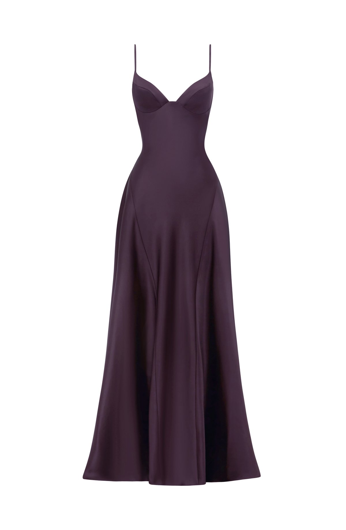 Asterin Maxi Dress in Plum