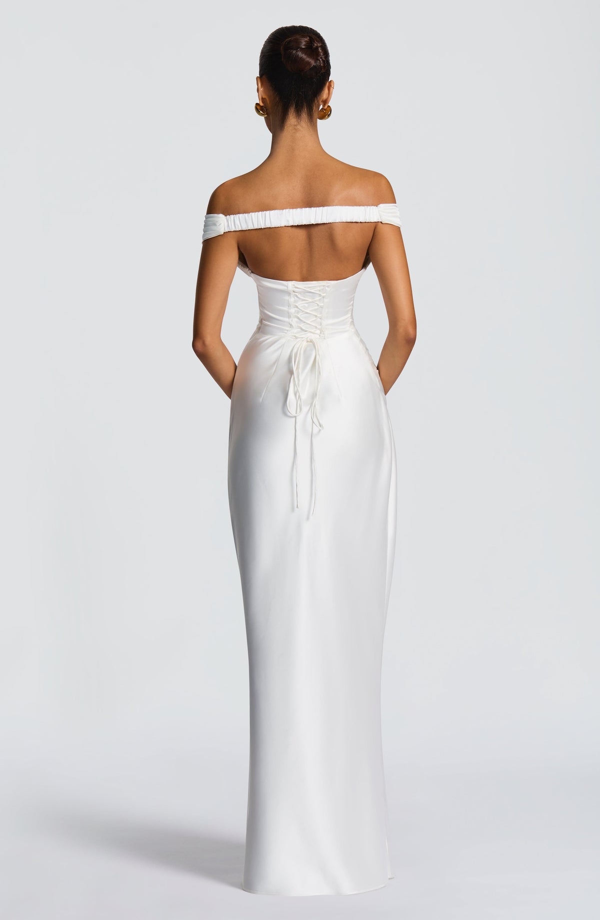 Aurelie Maxi Dress in Ivory