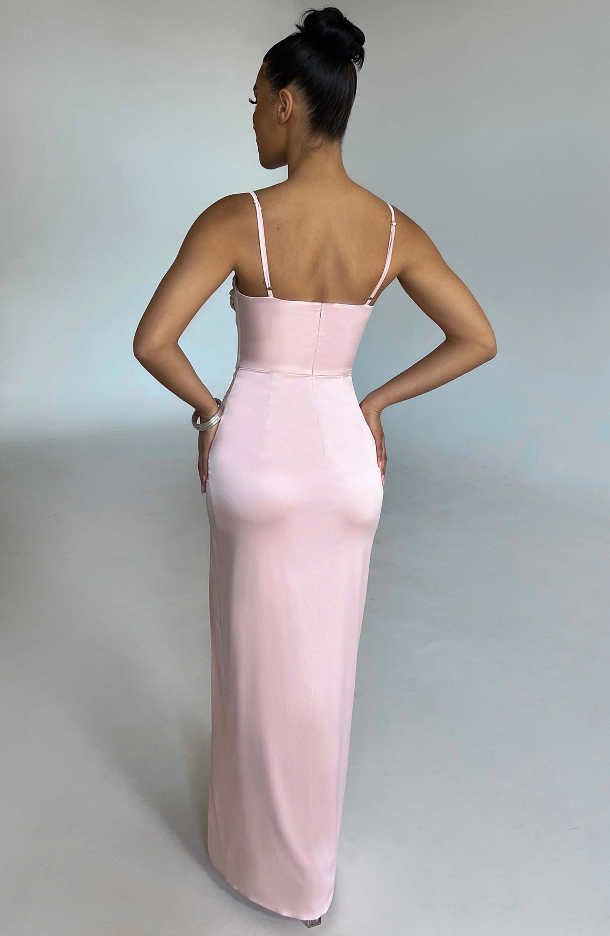 Aurora Maxi Dress in Blush