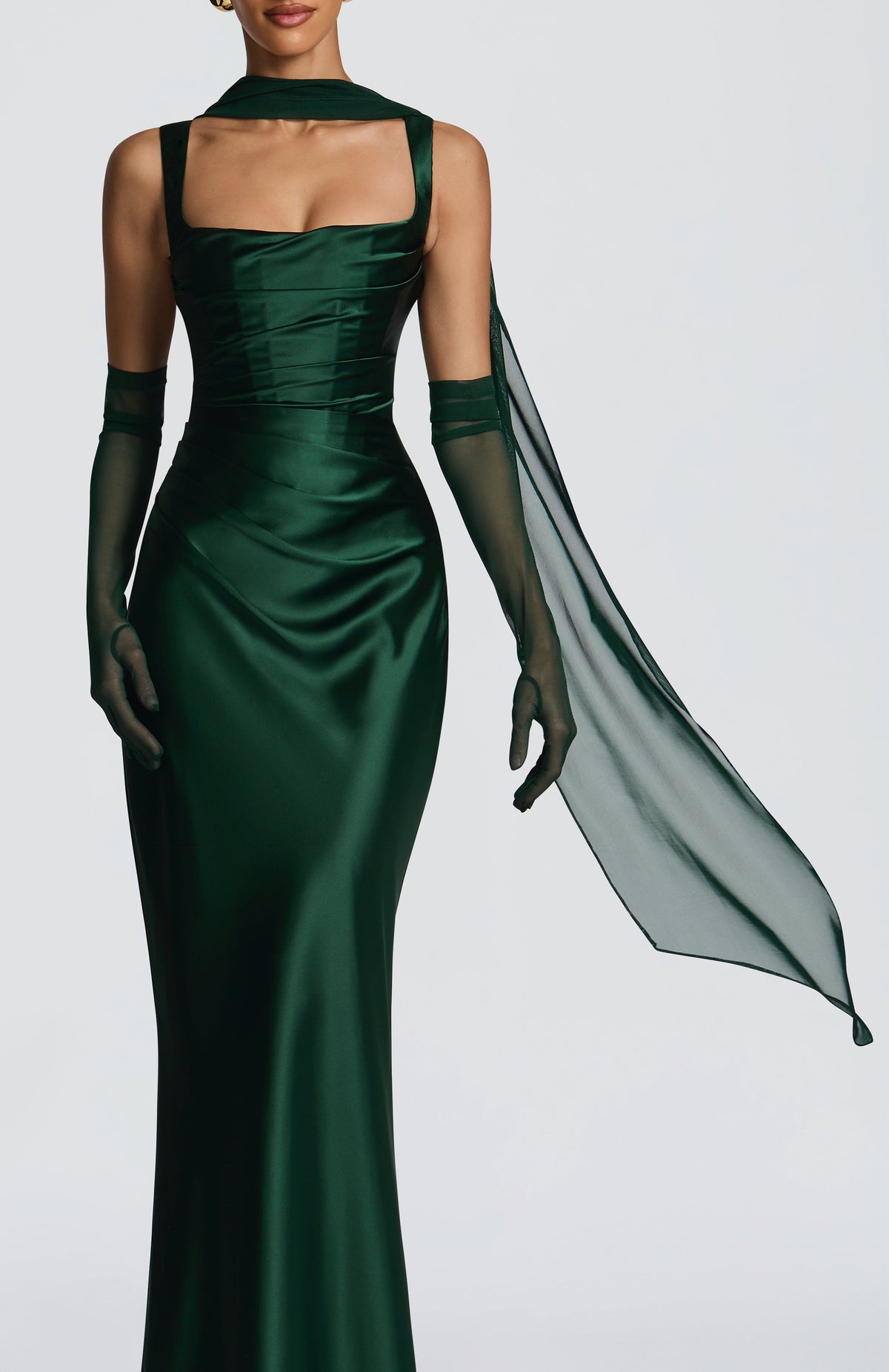 Aylah Scarf in Emerald