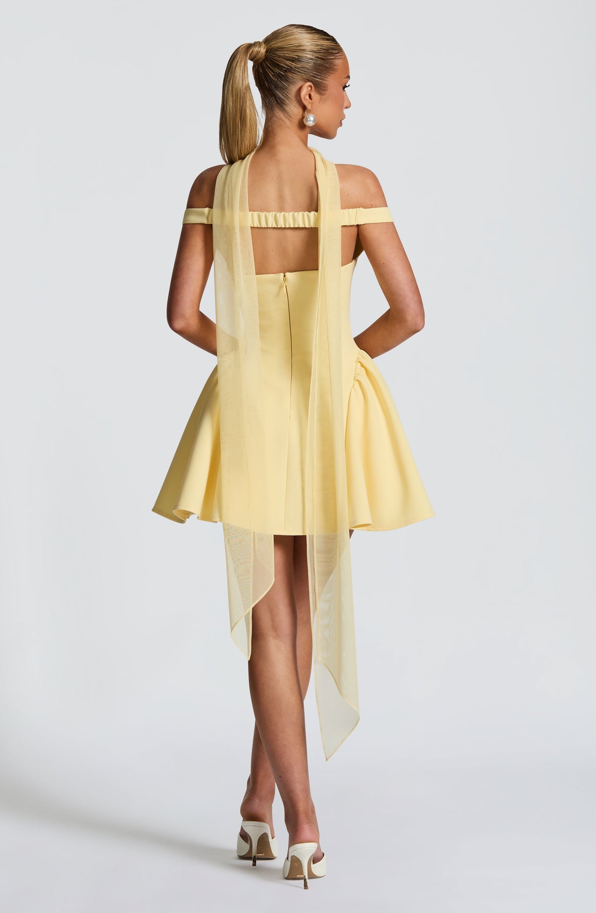 Aylah Scarf in Lemon