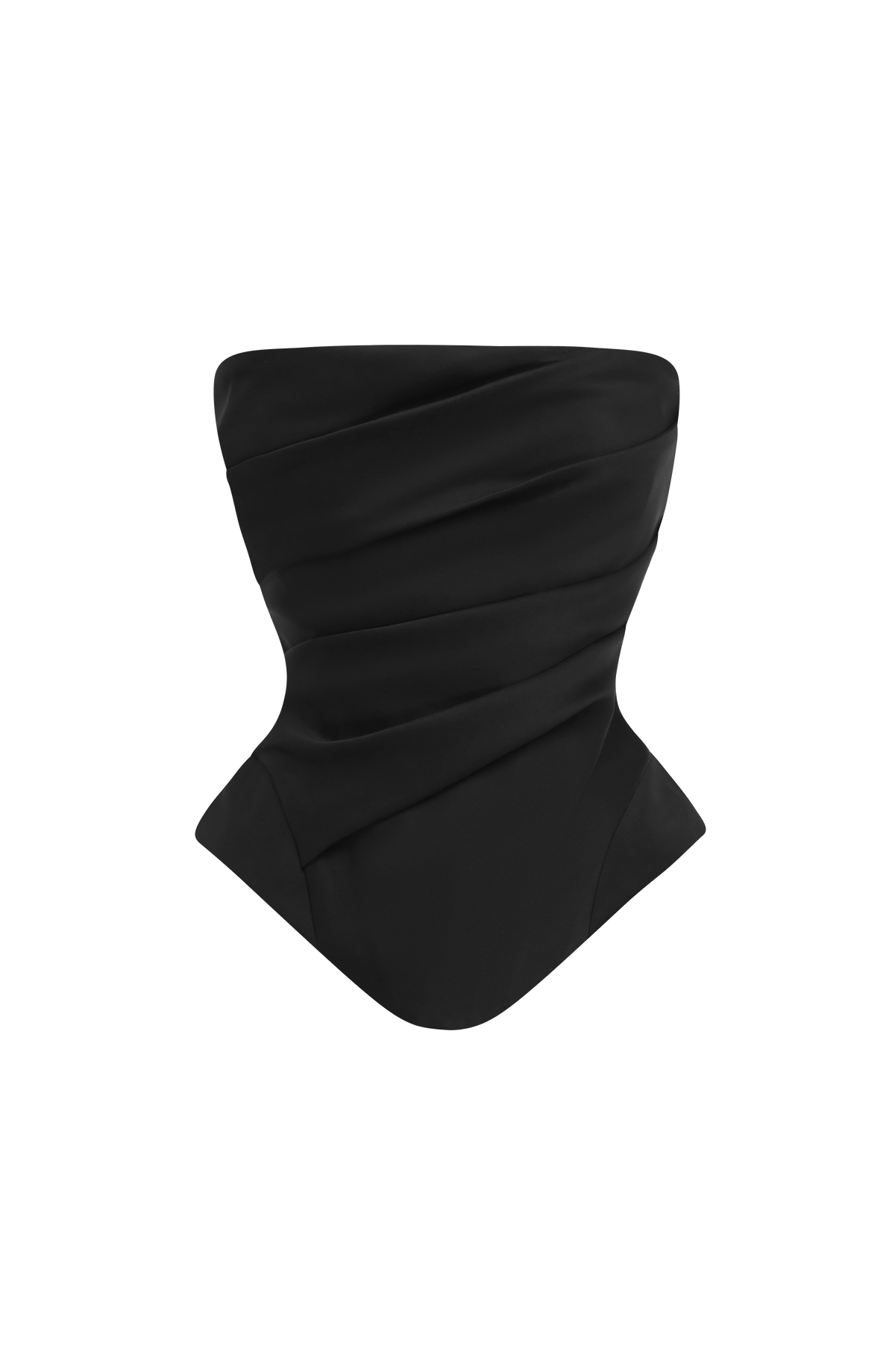 Azolla Corset in Black