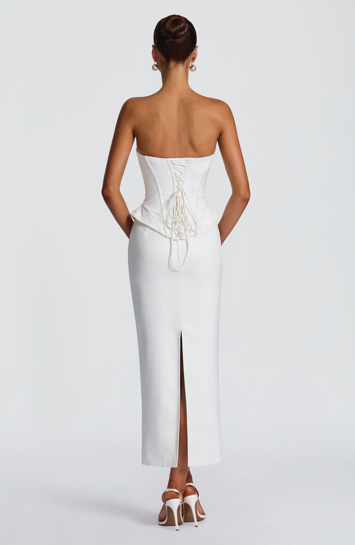 Azolla Corset in Ivory