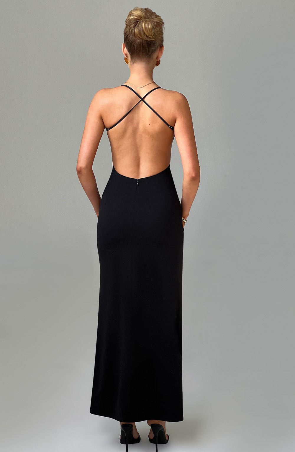 Beatrix Maxi Dress in Black