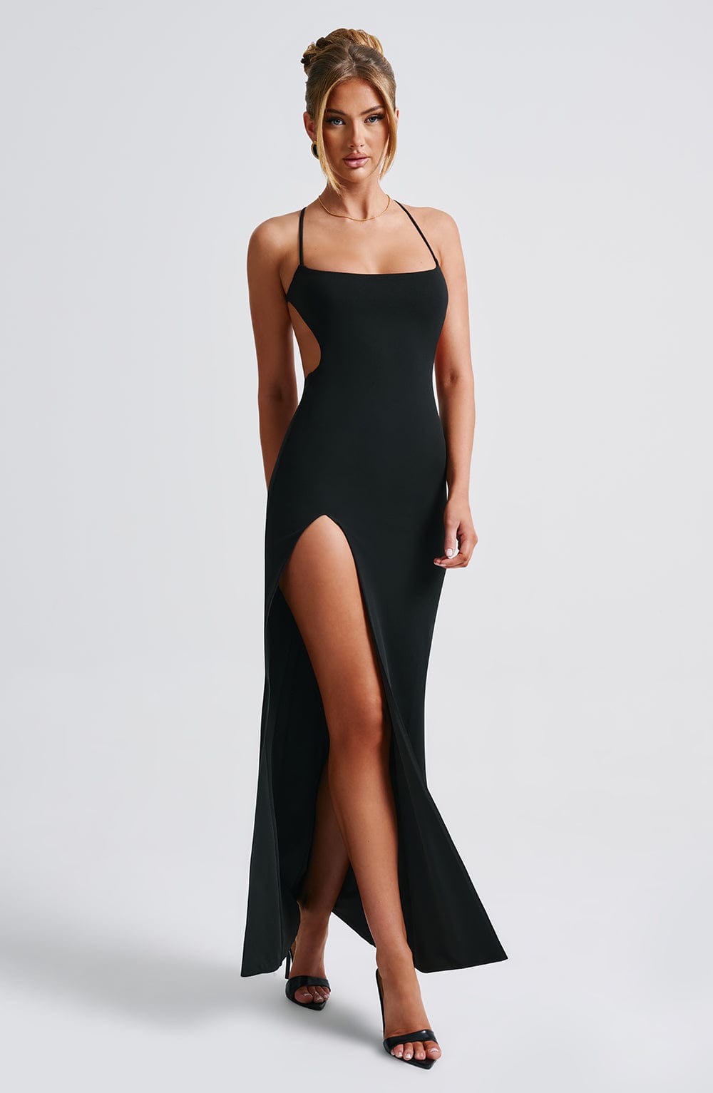 Beatrix Maxi Dress in Black