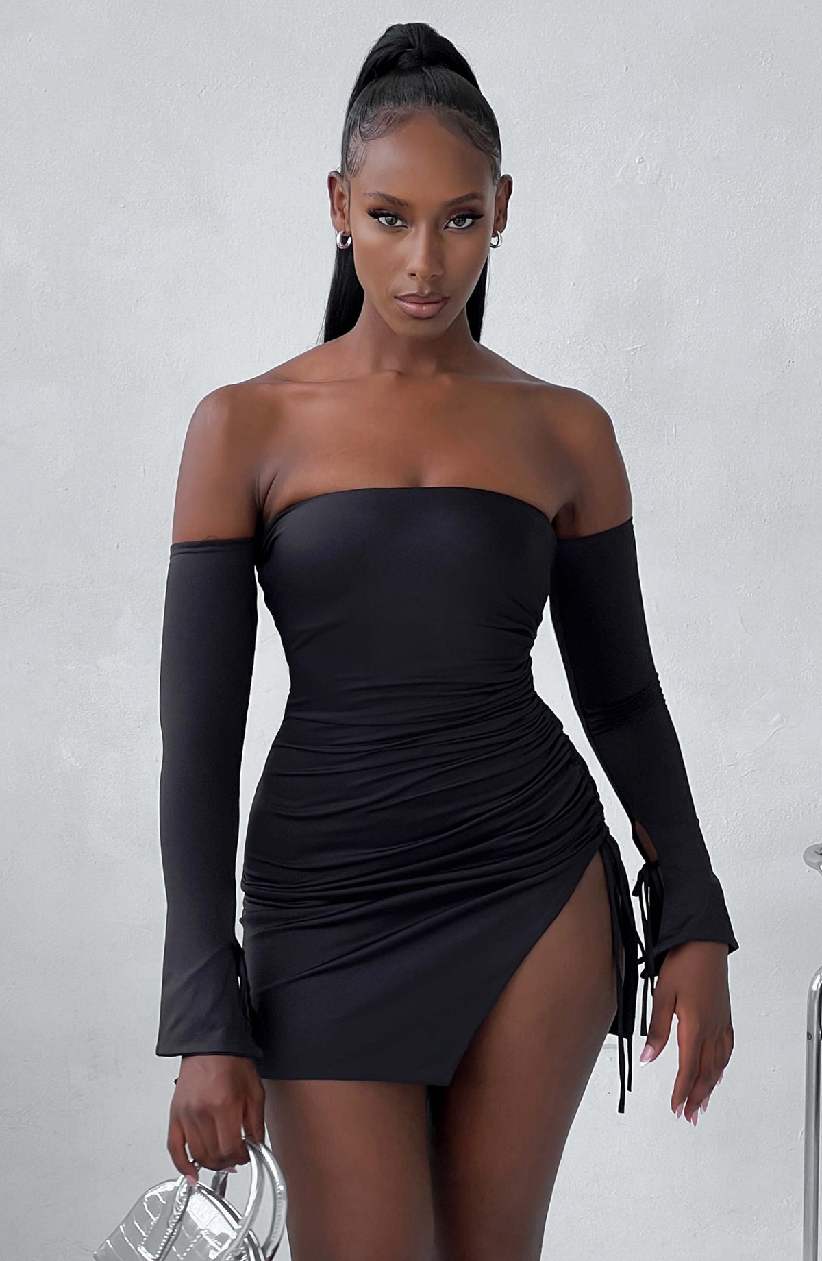 Becca Mini Dress in Black