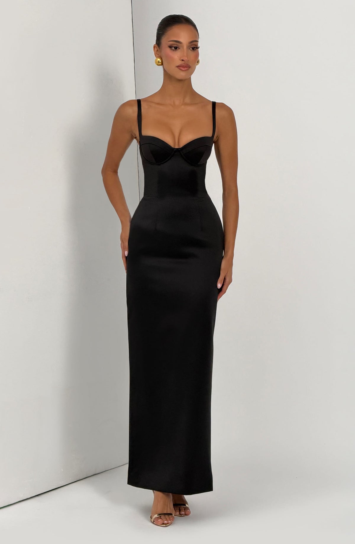 Benedetta Maxi Dress in Black