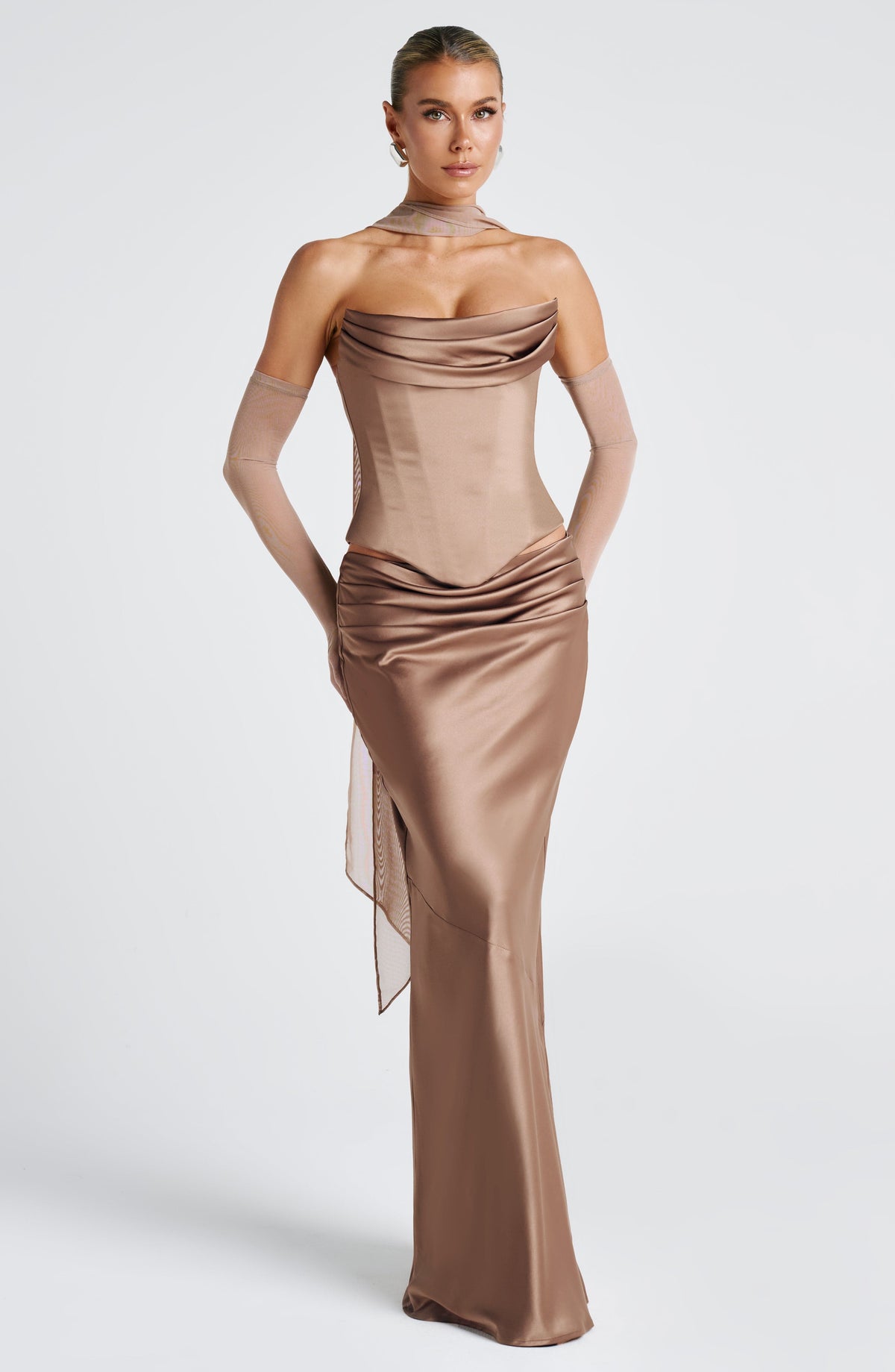 Bernadine Maxi Skirt in Hazel