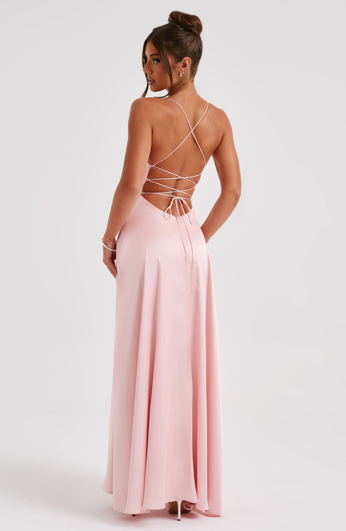 Bethania Maxi Dress in Blush