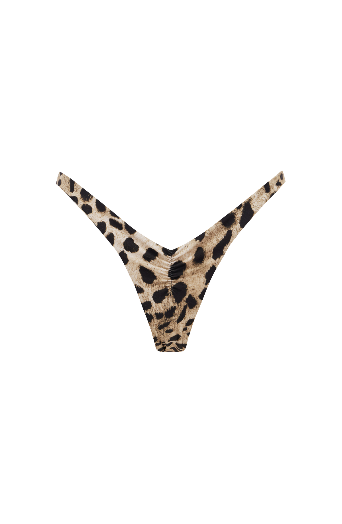 Briella Bikini Bottom in Leopard Print