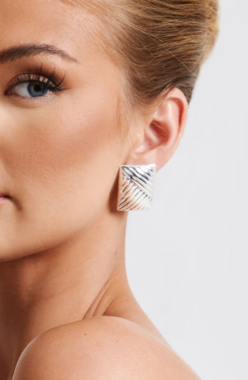 Brontë Earrings in Silver