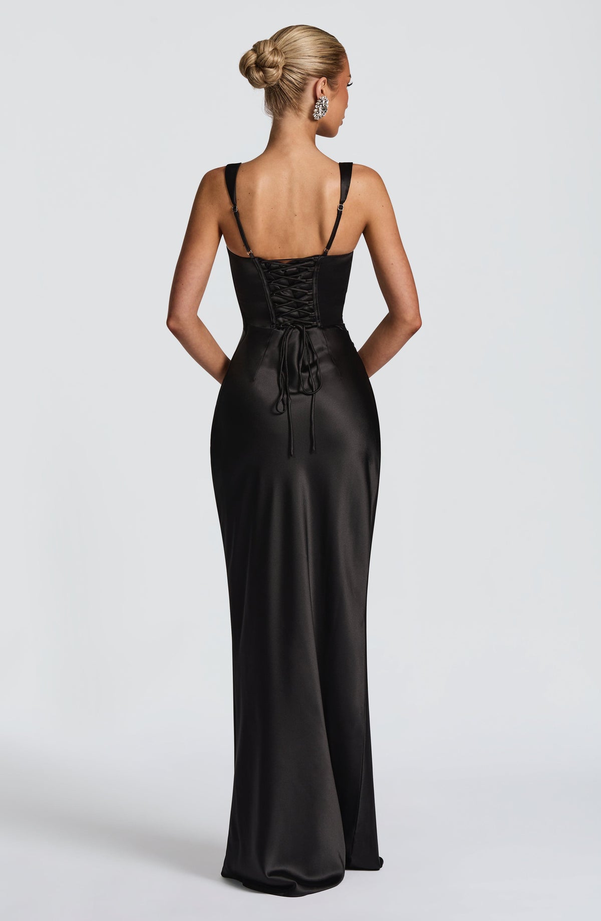 Calandra Maxi Dress in Black