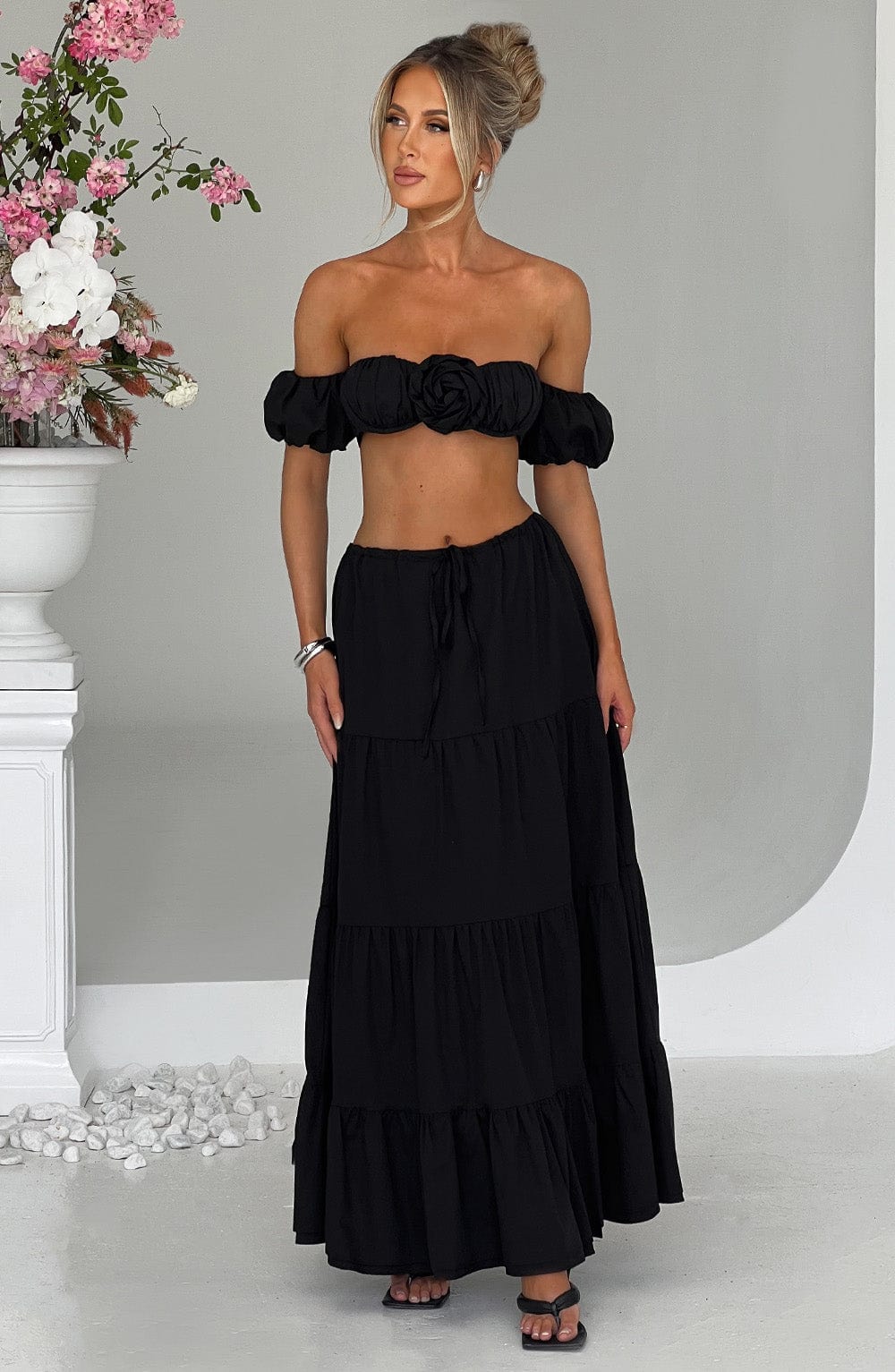 Carmen Top in Black
