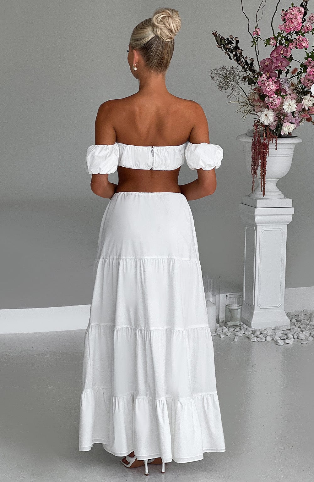 Carmen Top in Ivory