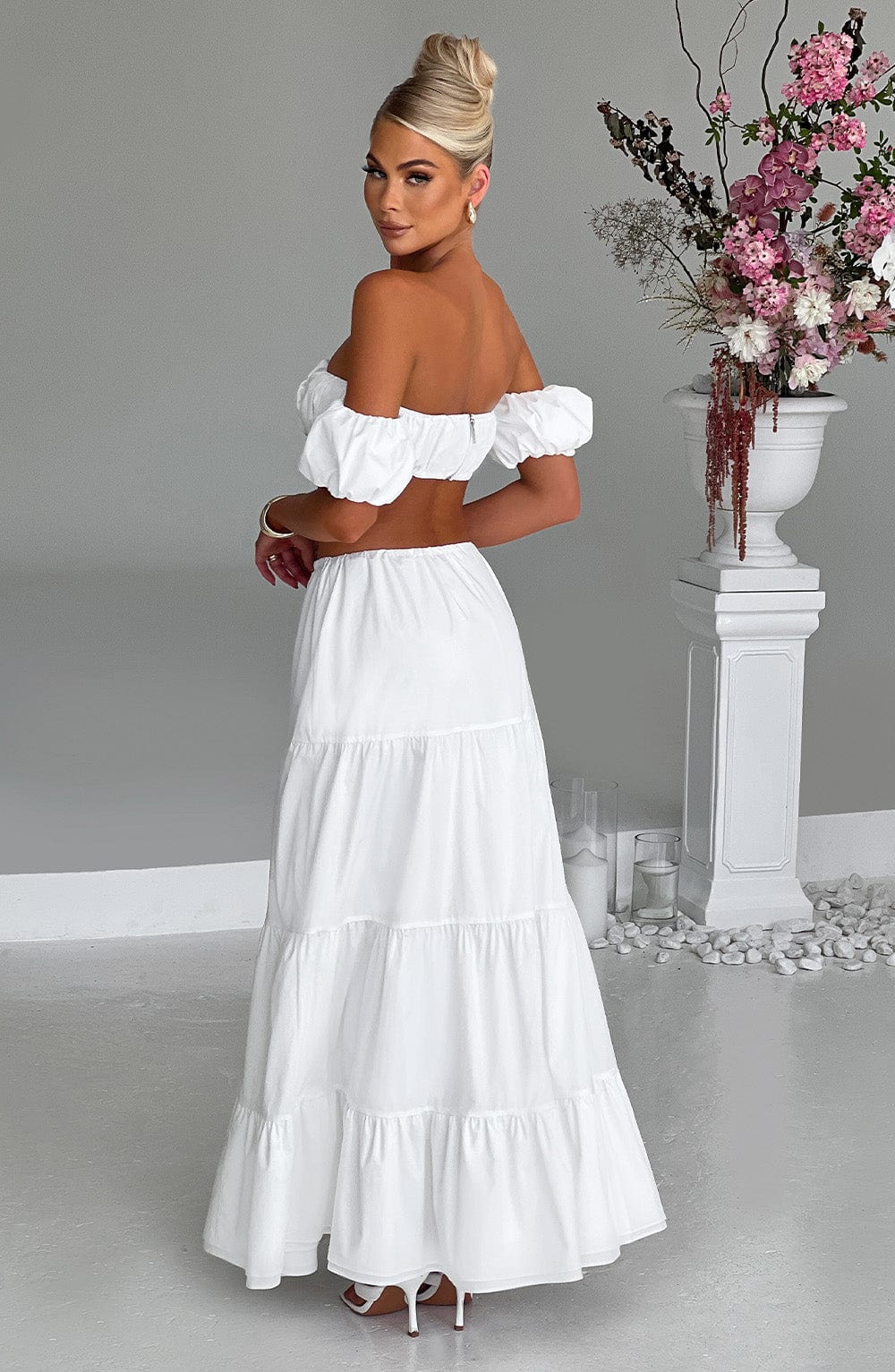 Carmen Top in Ivory