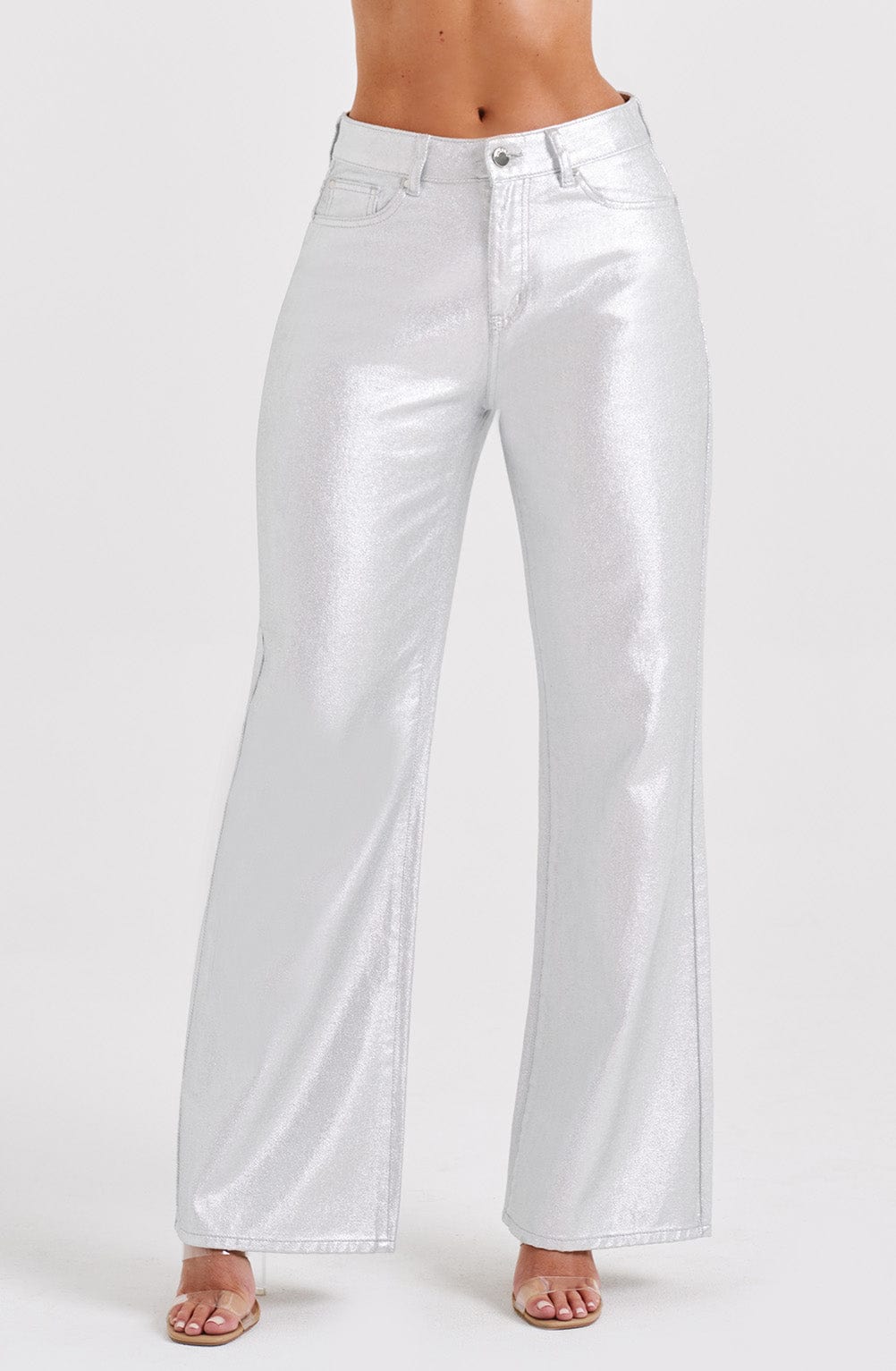 Cassidine Pants in Silver