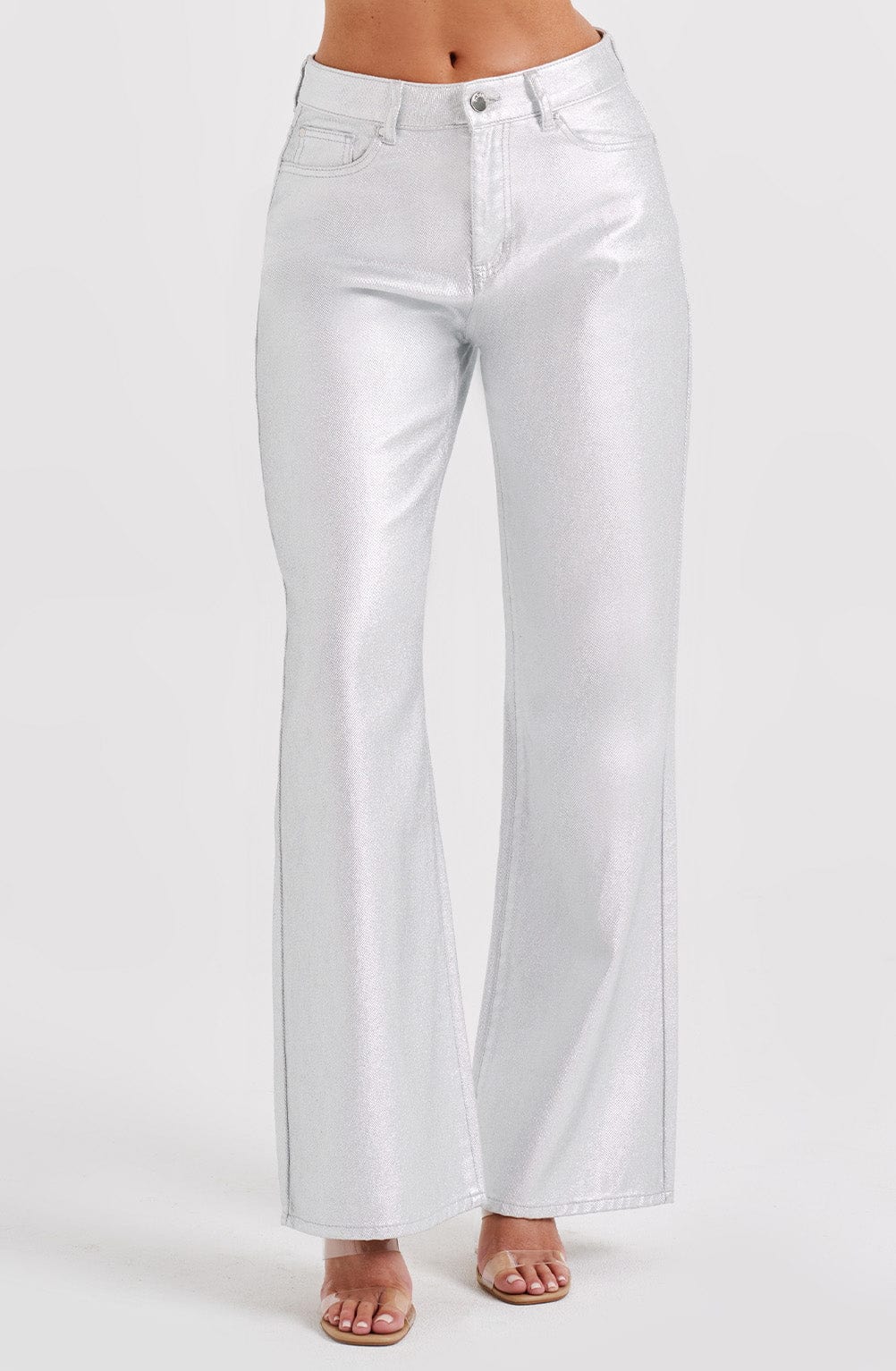 Cassidine Pants in Silver