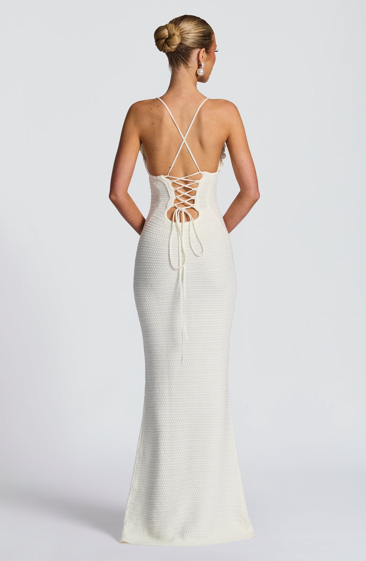 Celanya Maxi Dress in Ivory