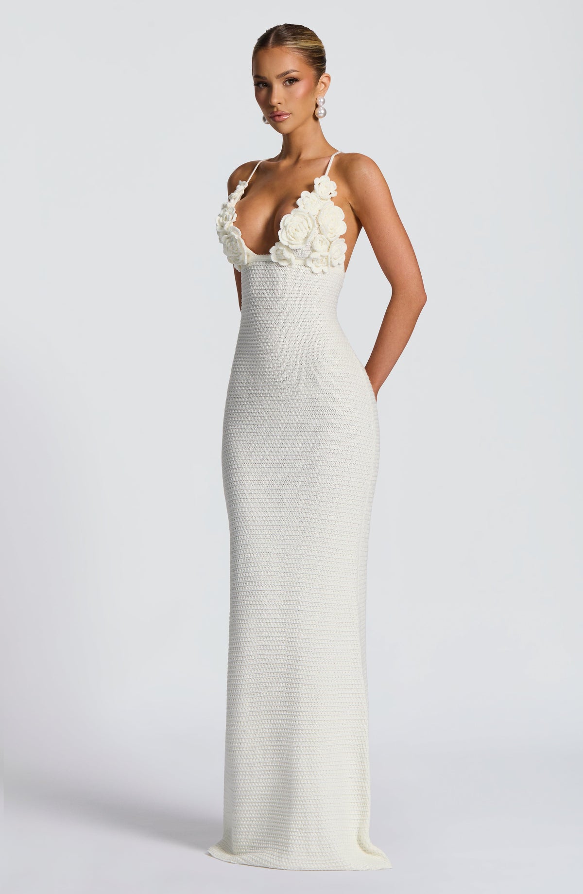 Celanya Maxi Dress in Ivory