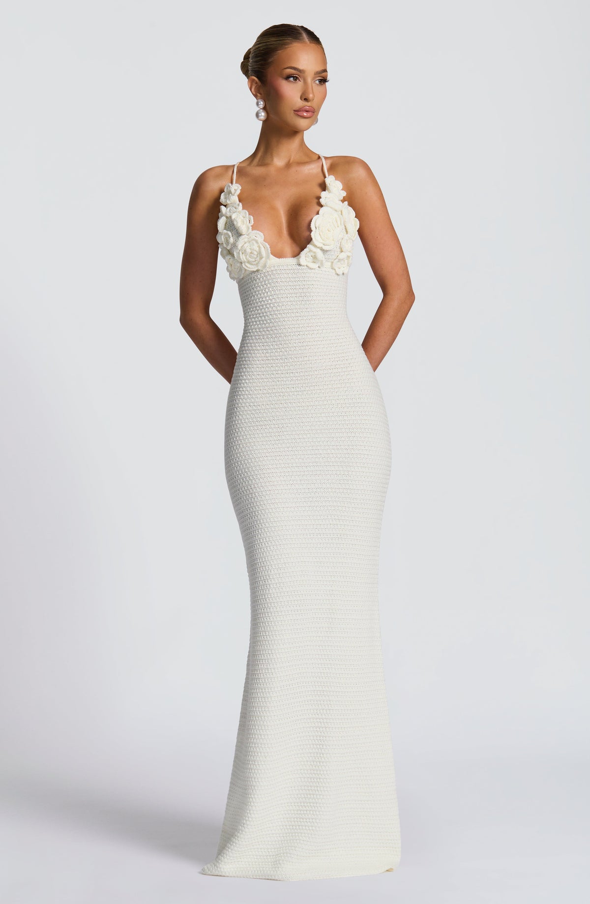 Celanya Maxi Dress in Ivory