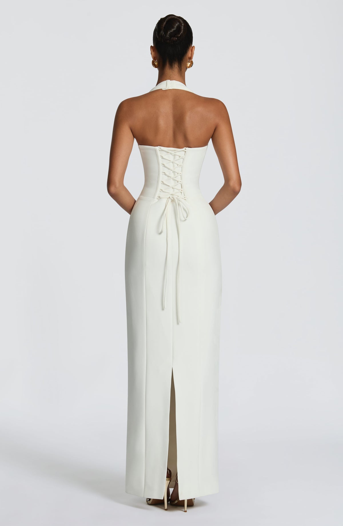Charlotta Maxi Dress in Ivory