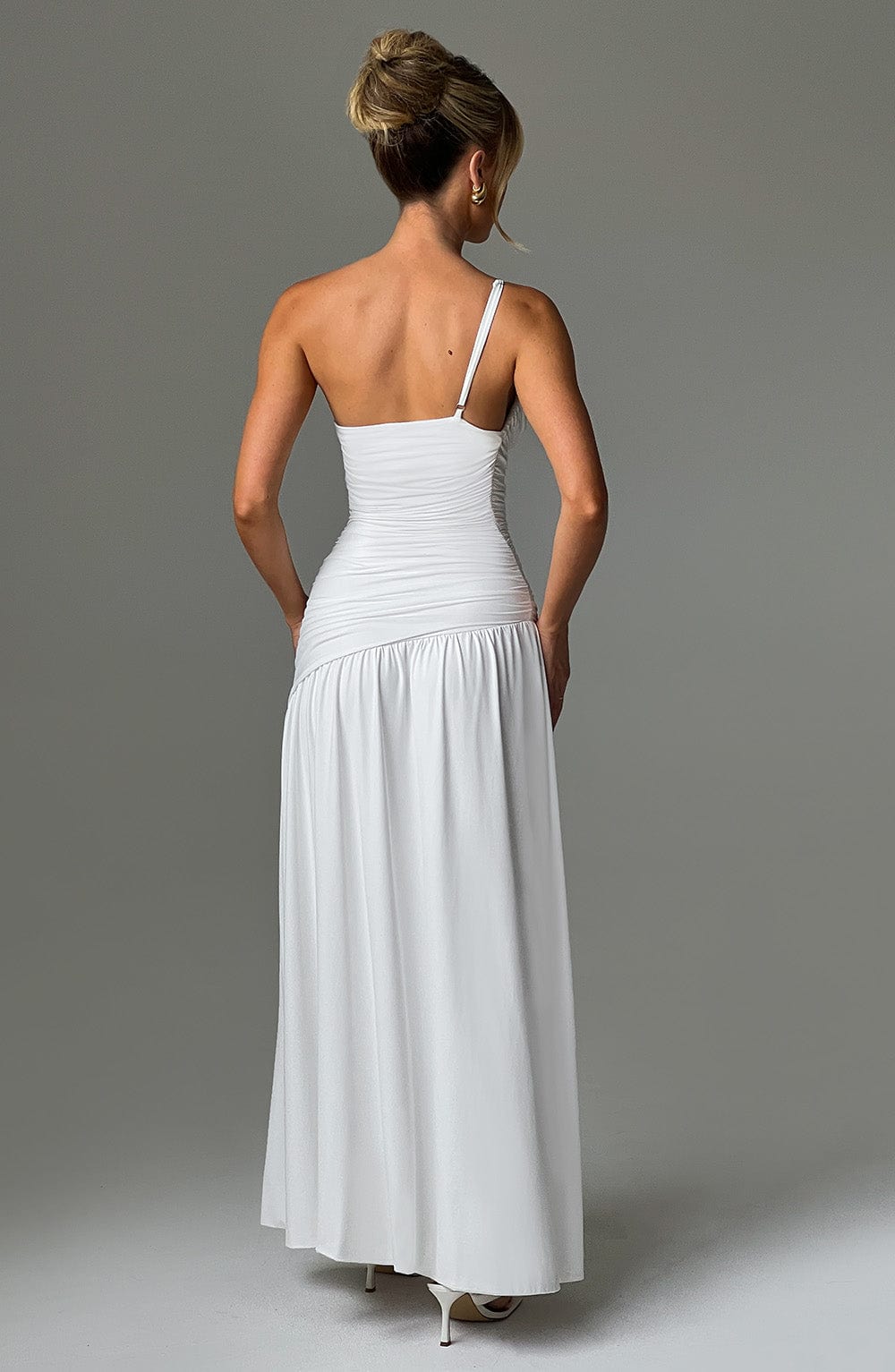 Claudiana Maxi Dress in White