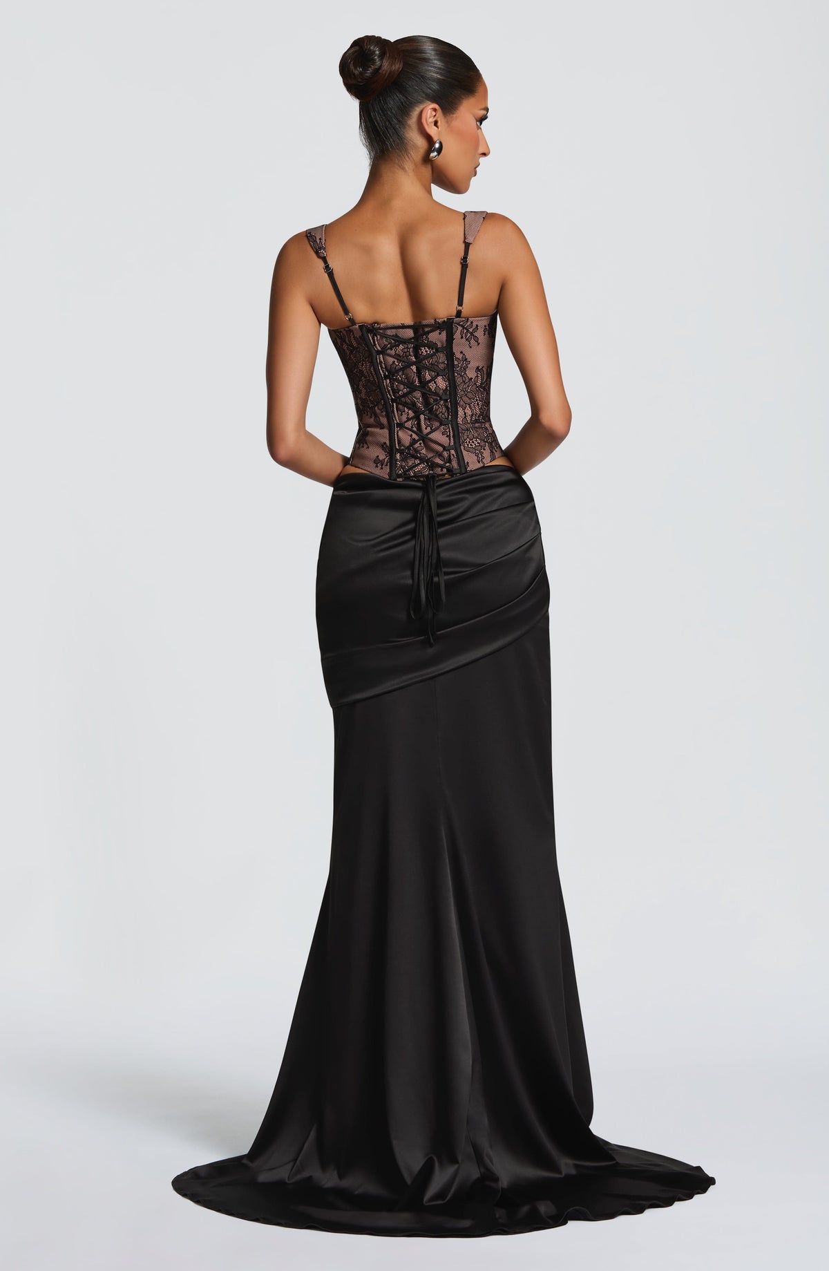 Claudine Maxi Skirt in Black