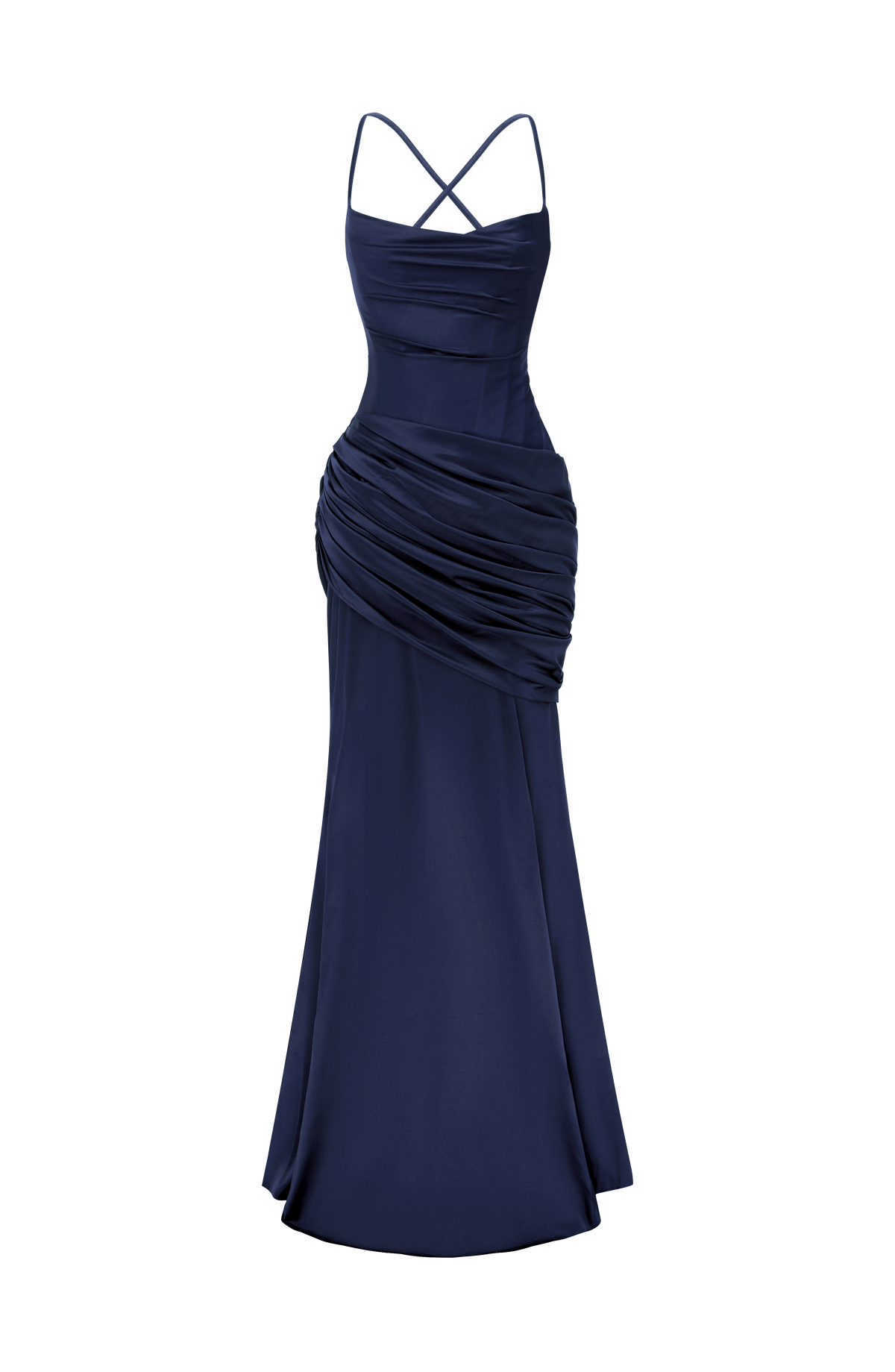 Conlia Gown in Navy