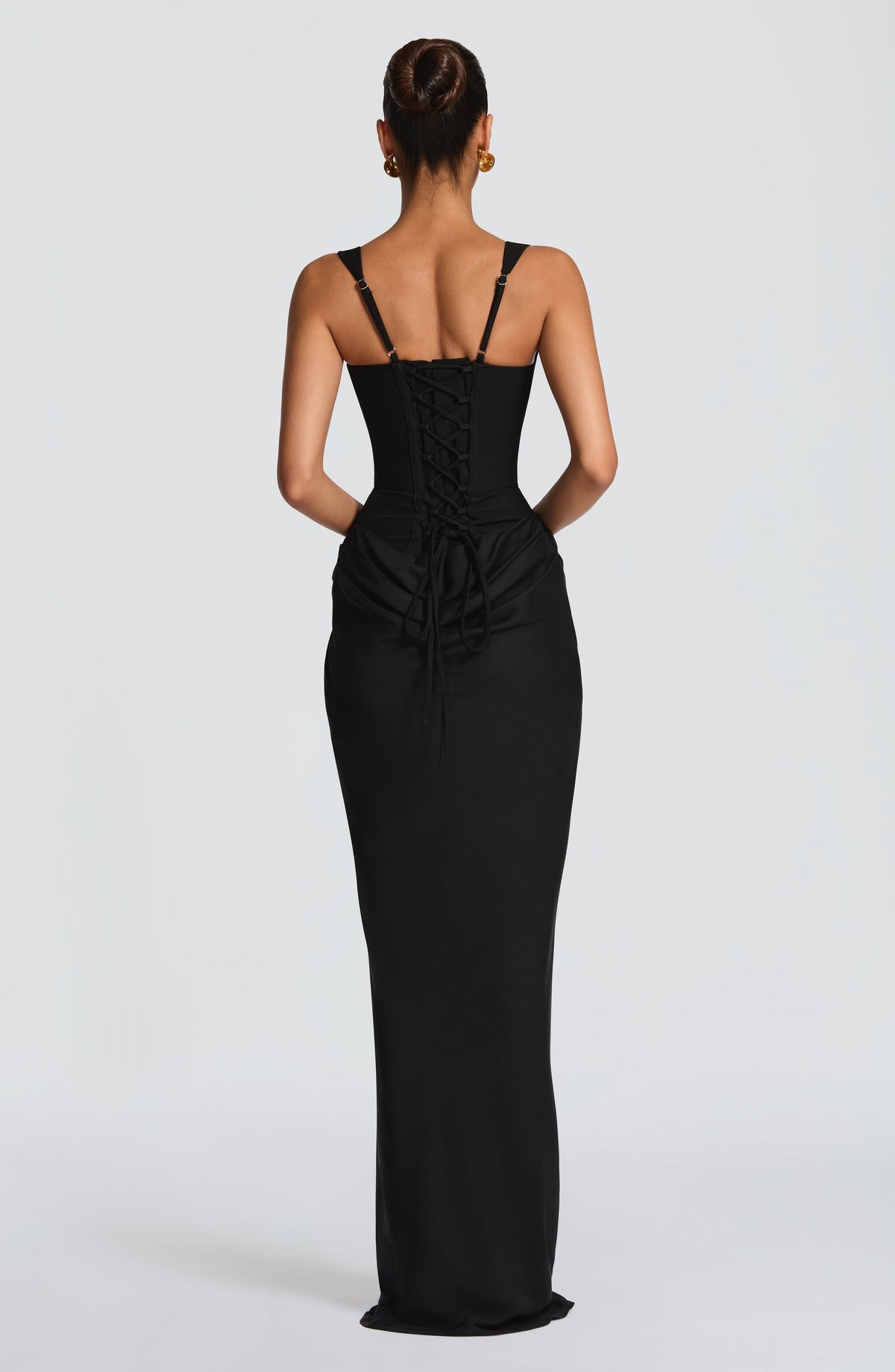 Cornalie Maxi Dress in Black