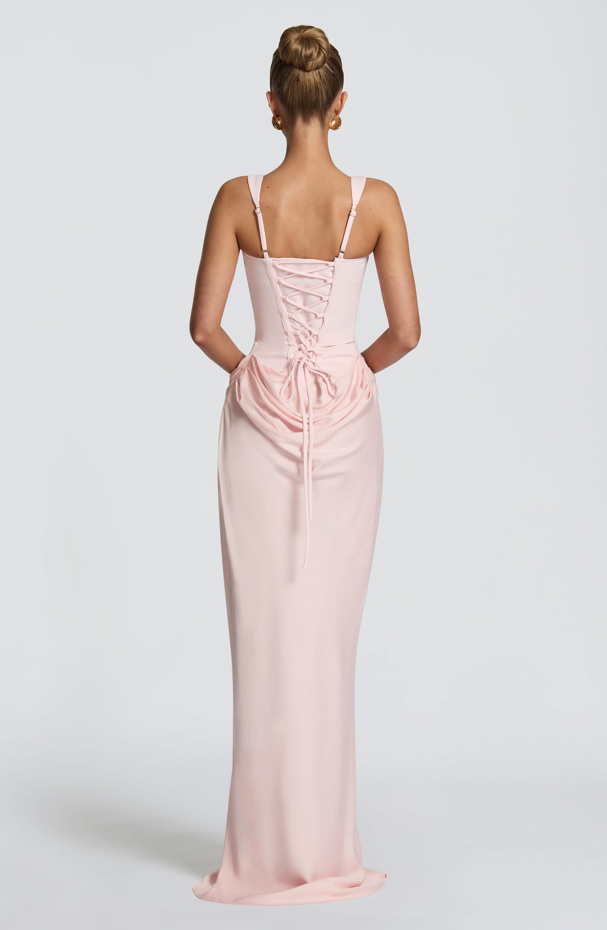 Cornalie Maxi Dress in Blush
